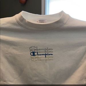 long sleeve champion crewneck